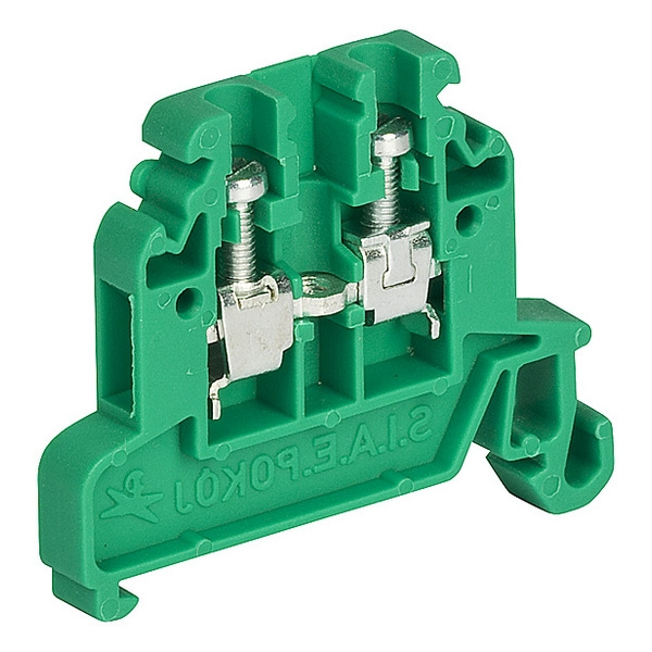 ZG-G2,5 Złączka gwintowana zielona 2,5mm2