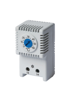 Termostat wentylatora 0-60st IP20 230V Analogowy